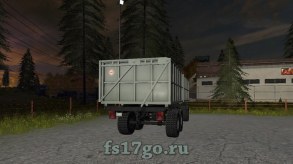 Мод прицеп «ПТС-18 Серый» для Farming Simulator 2017