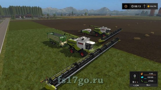 Мод пак «Claas Lexion Ultimate Map Pack» для FS 2017