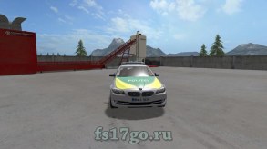 Мод «BMW 530 Polizei Bayern» для Farming Simulator 2017