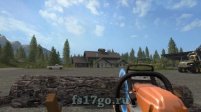 Мод «Козел для распилки дров» в Farming Simulator 2017