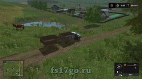 Мод ЗиЛ и ГаЗ для карты Владимировка для Farming Simulator 2017
