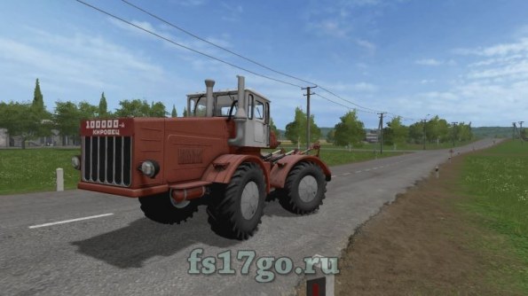 Мод «К-700 Ранний выпуск» для Farming Simulator 2017