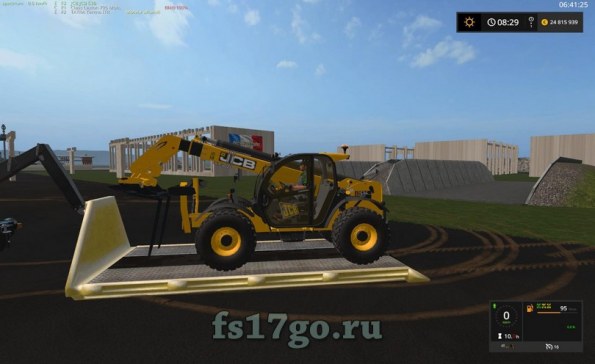 Мод погрузчик «JCB 536 70» для Farming Simulator 2017