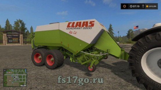 Мод «Claas Rollant Rundballenpresse» для Farming Simulator 2017