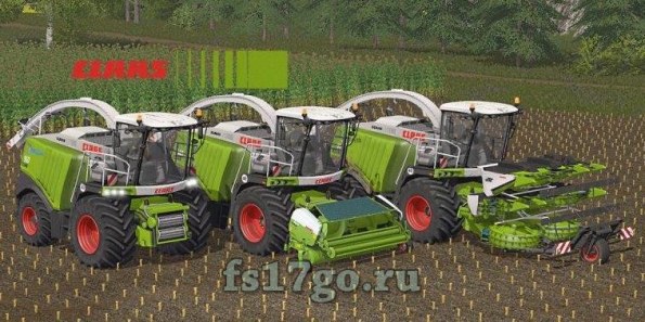 Мод «Claas Jaguar 900 Series» для Farming Simulator 2017