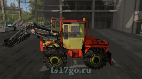 Мод трактор «MB Trac 900 Turbo Forst Vision» для FS 2017