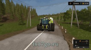Мод «Claas Xerion 4000 ST Pack» для Farming Simulator 2017
