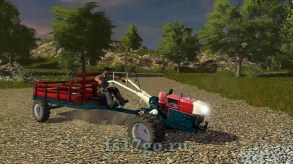 Мотоблок «Microtrator Tobata» для Farming Simulator 2017