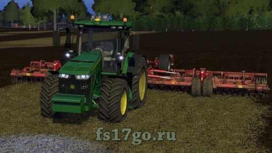 Мод «John Deere 8xxxR» для Farming Simulator 2017