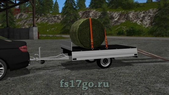 Мод «Humbaur 1-axle trailer» для Farming Simulator 2017