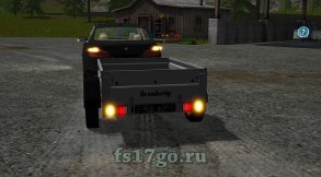 Мод «Brenderup 1-axle trailer» для Farming Simulator 2017