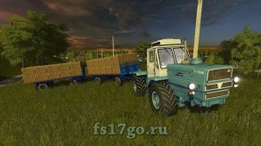 Мод «IFA HL 6002 Bale Trailer Pack» для Farming Simulator 2017