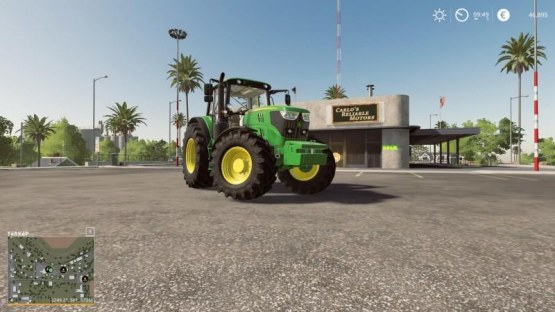Мод «John Deere 6M Chiptuning» для Farming Simulator 2019