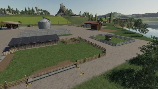 Карта «Volksbrunn Map» для Farming Simulator 2019
