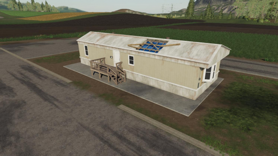 Мод «Old Trailer Home» для Farming Simulator 2019