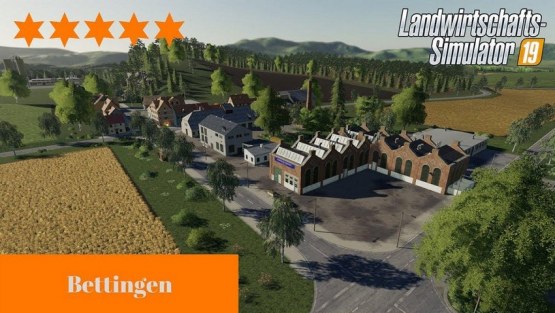 Карта «Bettingen Map» для Farming Simulator 2019
