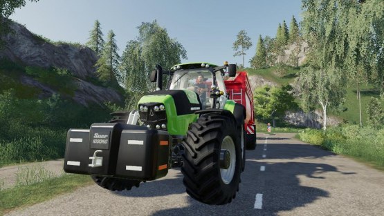 Мод «Deutz Fahr Series 7» для Farming Simulator 2019