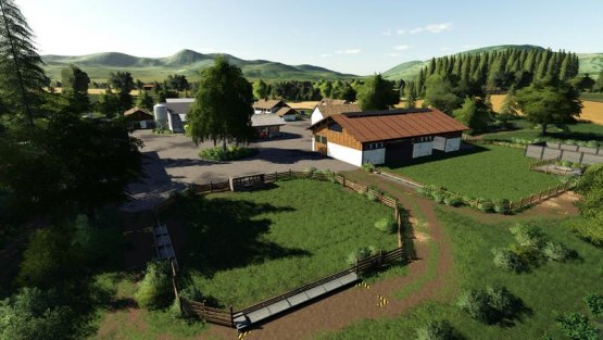 Мод «Zweisternhof Map» для Farming Simulator 2019