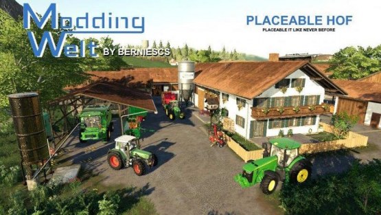 Мод Пак «MW Platzierbarer Hof» для Farming Simulator 2019