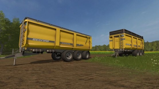 Мод «Bednar Wagon WG 27000» для Farming Simulator 2017