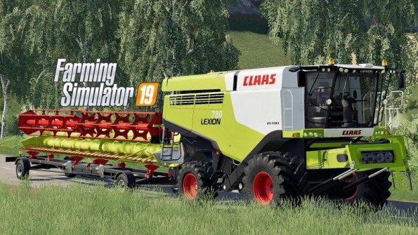 Мод «Claas Lexion 780» для Фермер Симулятор 2019