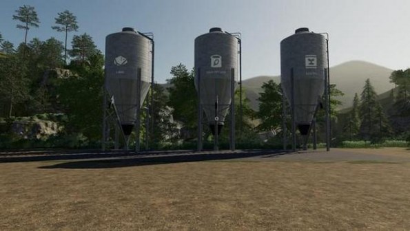 Мод «Seed Fertilizer Food Stations» для Farming Simulator 2019
