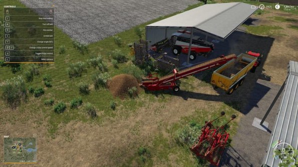 Мод «Grimme SL 80-22 Quantum Autoload» для Farming Simulator 2019