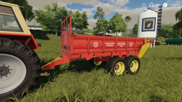 Мод разбрасыватель «РОУ-6» для Farming Simulator 2019