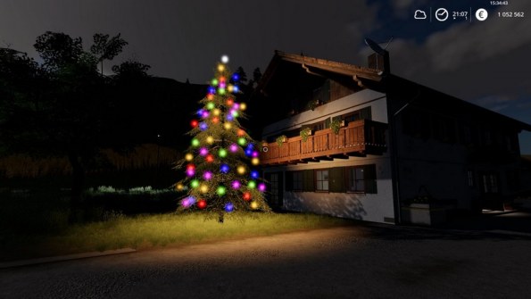 Мод новогодняя елка «Christmas Tree» для Farming Simulator 2019