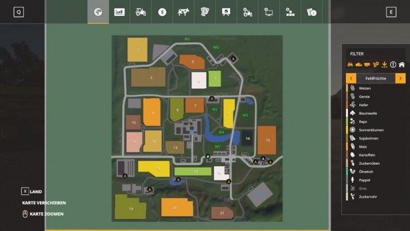 Карта «Kleinsternhof Map» для Farming Simulator 2019