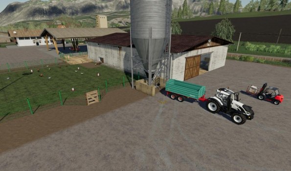 Мод «Курятник - Chicken coop» для Farming Simulator 2019