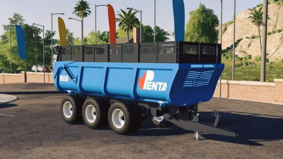 Мод «Penta DB 50 trailer» для Farming Simulator 2019