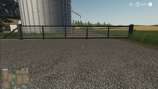 Мод «Раздвижные ворота» для Farming Simulator 2019