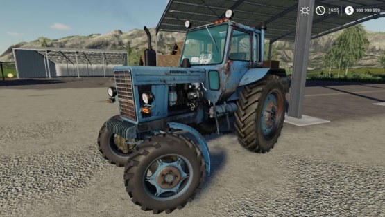 Мод трактор «МТЗ-82» для Farming Simulator 2019