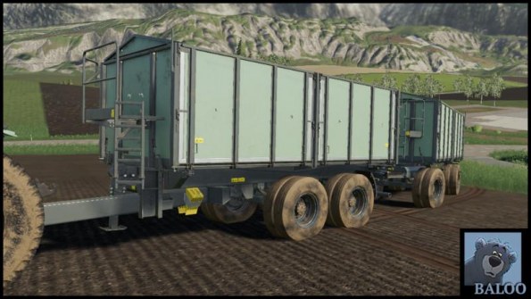Мод «TKD-302 с выбором цвета» для Farming Simulator 2019