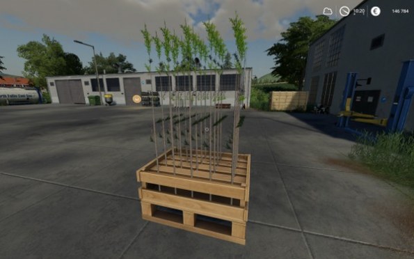 Мод «treeSaplingPallet» для Farming Simulator 2019