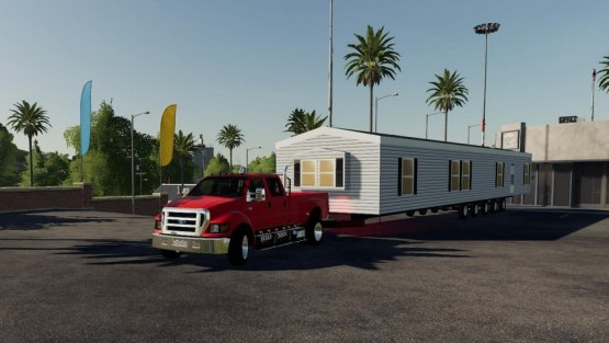 Мод «Дом на колесах Clayton» для Farming Simulator 2019