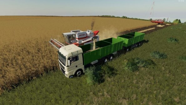 Мод «МАН Зерновоз» для Farming Simulator 2019