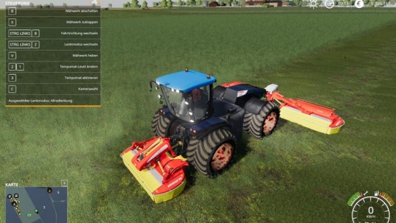 Мод «Claas Xerion 5000» для Farming Simulator 2019