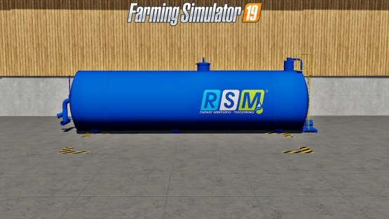 Мод «RSM liquid Fertilizer Tank» для Farming Simulator 2019