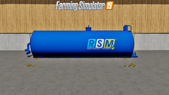 Мод «RSM liquid Fertilizer Tank» для Farming Simulator 2019