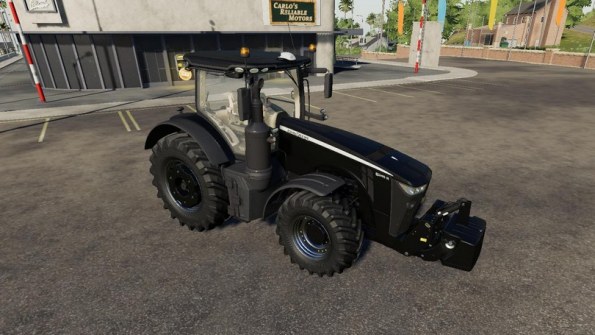 Мод «John Deere 8r Black Beauty» для Farming Simulator 2019