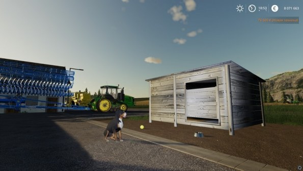 Мод собачья будка «Doghouse» для Farming Simulator 2019