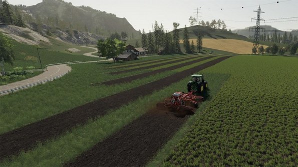 Мод «Cultivator Field Creator» для Farming Simulator 2019