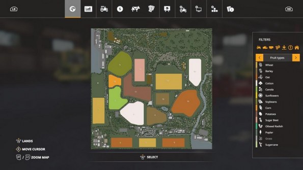 Карта «Fenton Forest By Stevie» для Farming Simulator 2019