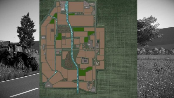 Карта «Mill Landscape Midland» для Farming Simulator 2019