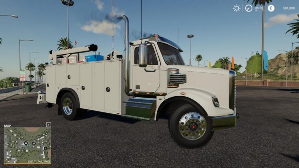 Мод «Freightliner Service Truck» для Farming Simulator 2019