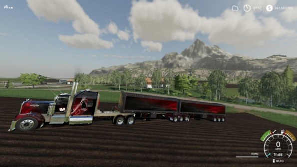 Мод «Kenworth Truck & Tippers» для Farming Simulator 2019