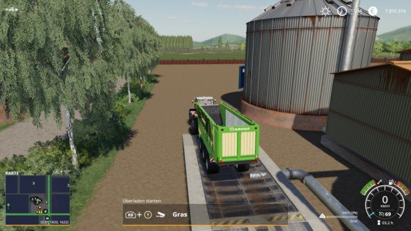 Мод сушка травы «Grass Drying» для Farming Simulator 2019