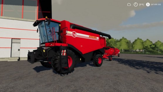 Мод «ПАЛЕССЕ GS16 Пак» для Farming Simulator 2019